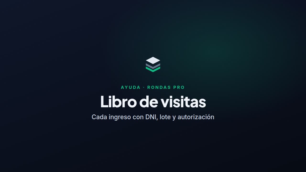 Libro de visitas